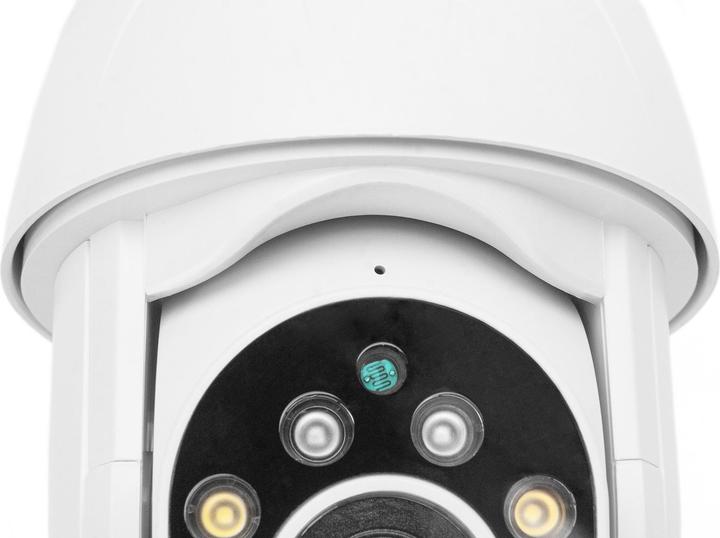 Produktbild Digitus Smarte Full HD PTZ-Aussenkamera mit Auto-Tracking, Dual-LED, WLAN + Sprachsteuerung (1920 x 1080 Pixels)