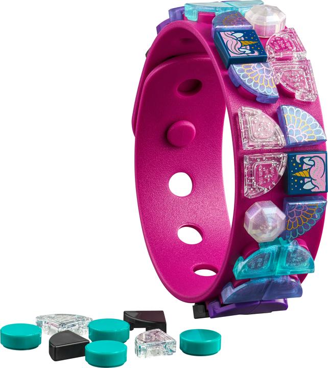 Actual product image LEGO Unicorn bracelet (41802, LEGO Dots)