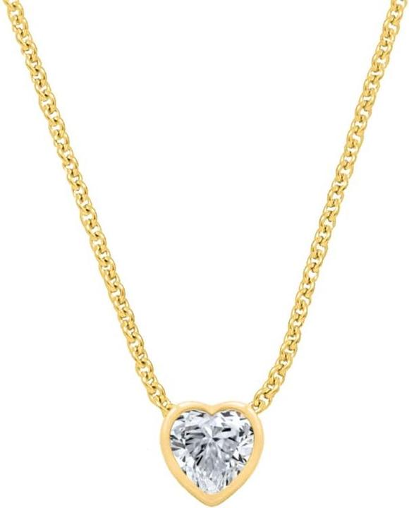 Produktbild Candy Halskette Elizabeth, 925 Sterling Silber, vergoldet (18k vergoldet, 925 Sterling Silber, 42 - 45 cm)