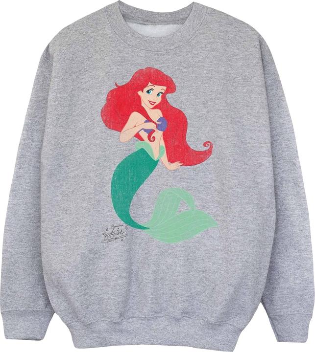 Produktbild Disney Princess Girls Classic Ariel Sweatshirt (152, 158)