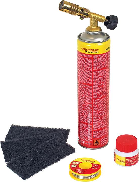 Actual product image Rothenberger Industrial Rofix Set 1800 Gas soldering iron 650 °C 150 min