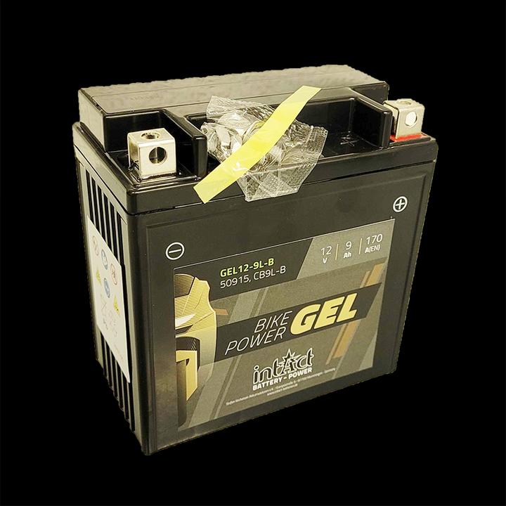 Immagine prodotto Intact GEL12-9L-B Bike-Power Batteria moto GEL 9Ah (DIN 50915) YB9L-B (12 V, 9 Ah, 170 A)