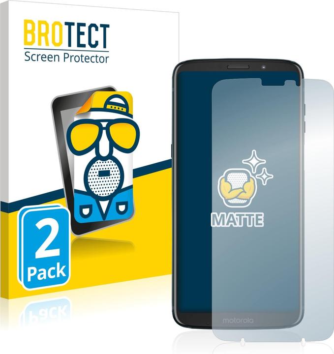 Productafbeelding BROTECT Antireflecterende schermbeschermer mat (2 Stuk, Motorola Moto Z3 Play)