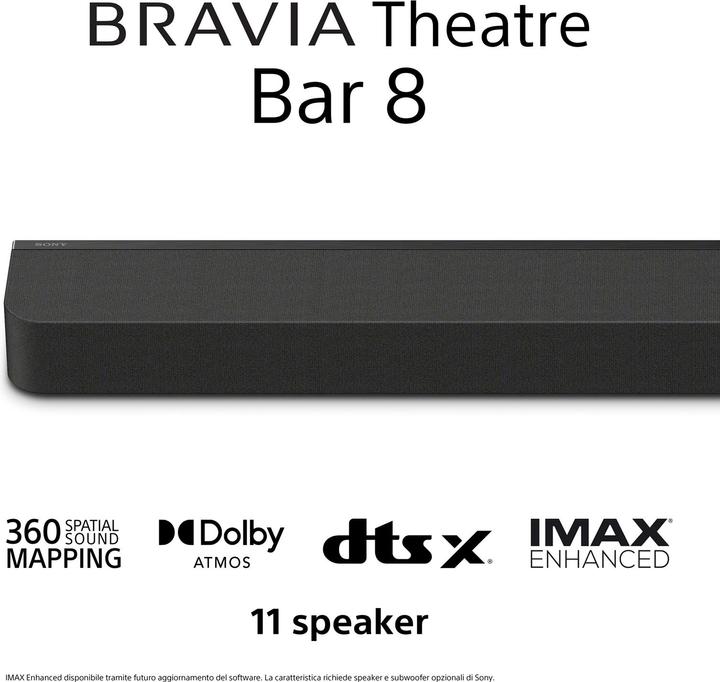 Productafbeelding Sony Bravia Theater Bar 8 (60 W, 11.0 Kanaal)