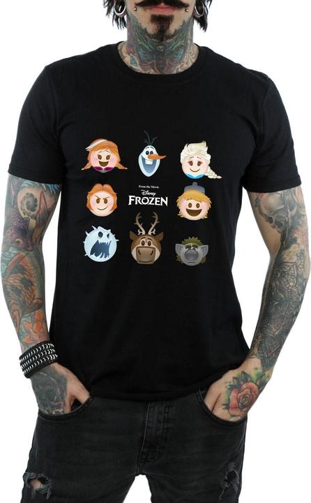 Actual product image Disney Mens Frozen Heads T-Shirt (M)