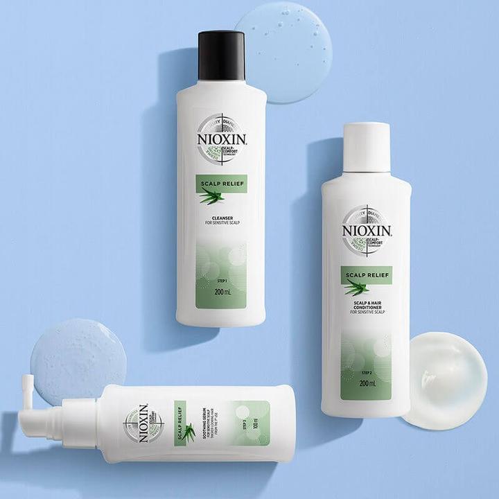 Actual product image Nioxin Scalp Relief 3-Step System Hair Kit (500 ml)