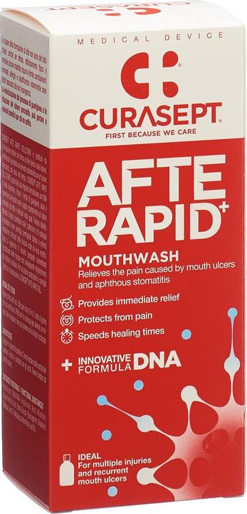 Curasept AFTE RAPID DNA Spüllösung 125 ml (125 ml, Mundspülung)