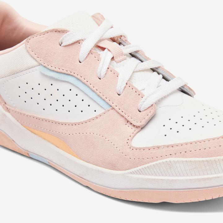Immagine prodotto Decathlon Scarpe da ginnastica stringate da bambino - Playventure City bianco/rosa (36)