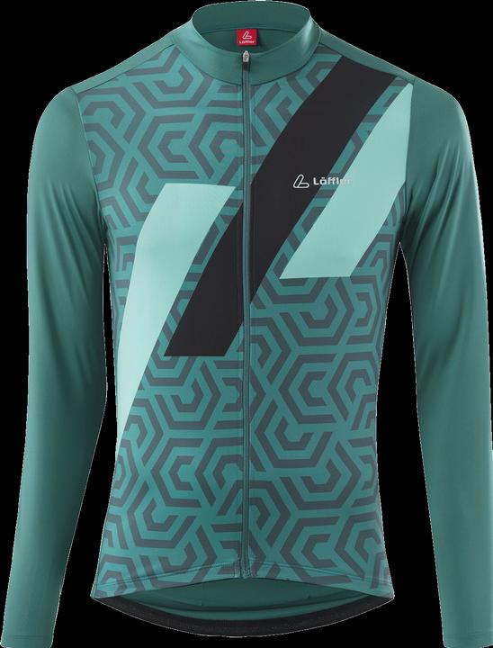 Actual product image Löffler Bike L/S Jersey Full Zip Celtic Mid (48)