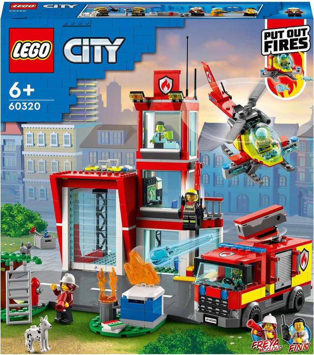 Image du produit LEGO Caserne de pompiers (60320, LEGO City)