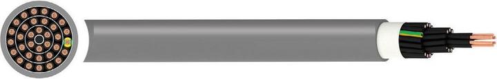 Produktbild RND Electronics Mehradriges Kabel, YY ungeschirmt, LSZH, 2x 0.75mm², 50m, Grau (0.17 m)