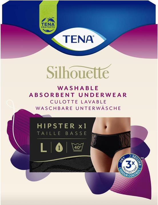 Actual product image Tena Silhouette briefs hipster L 1 piece (1 x, L)