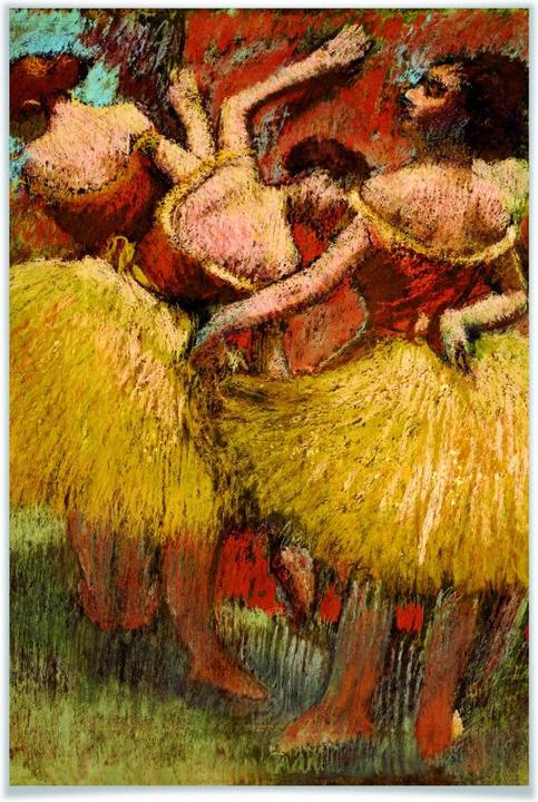 Image du produit Trenddeko Degas - Trois danseuses (30 x 45 cm)