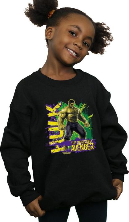 Produktbild Avengers Hulk Incredible Avenger Sweatshirt Mädchen (128)