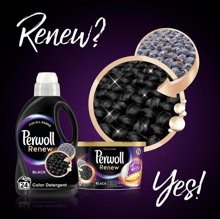 Image du produit Perwoll Noir (25 Cycles de lavage, Liquide)