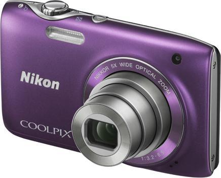 Immagine prodotto Nikon Coolpix S3100, 14MP, zoom 5x, filmati HD, viola (1/2,3'')