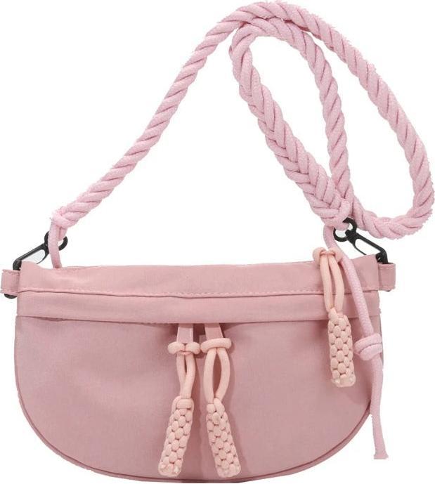 Actual product image Only-Bags.Store Casual Solid Colour Chest Bag Large Capacity Waist Pack Bags Canvas Shoulder Crossbody Bags