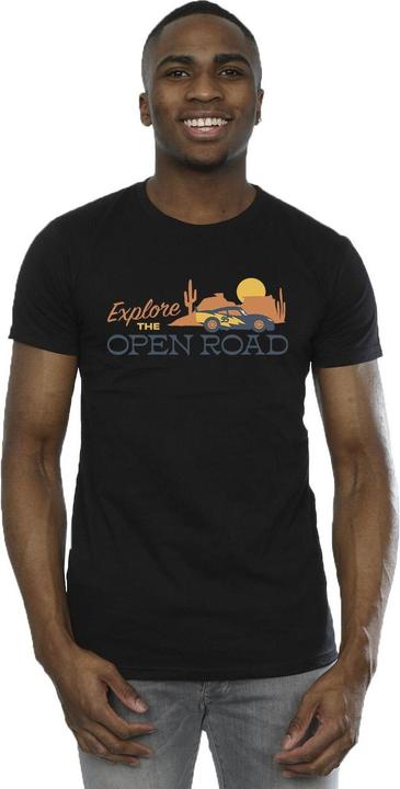 Image du produit Disney - T-shirt CARS EXPLORE THE OPEN ROAD - Homme (XL)