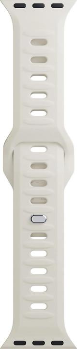 Image du produit 3MK Silicone Watch Strap beżowy/beige dla Apple Watch 38/40/41mm (Silicone, Acier inoxydable)