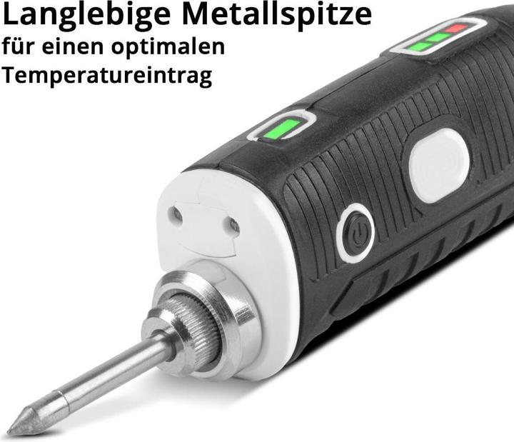Immagine prodotto Stahlwerk Saldatore a batteria BLK-8 ST con temperatura di saldatura di 480°C in un set completo