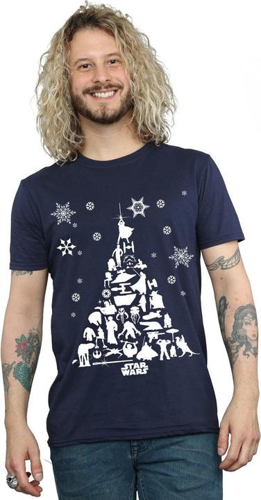 Immagine prodotto Star Wars Christmas Tree Maglietta Uomo (3XL)