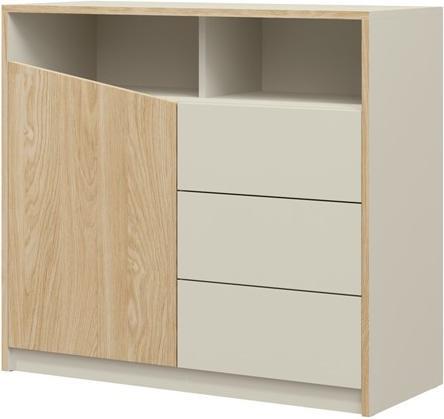 Actual product image ADRK Furniture Atson chest of drawers (100 x 40 x 91 cm)