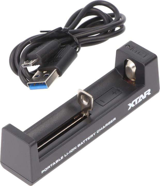 Produktbild Xtar USB-Ladegerät mit bis zu 0,5Ah Ladestrom (1 Stk., Ladegerät ohne Akku)
