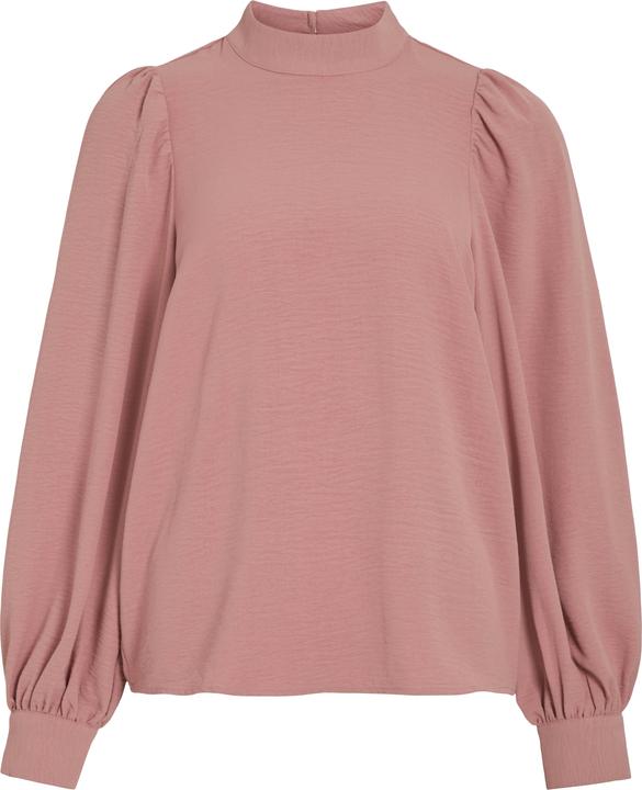 Vila High Neck Oberteil mit langen Ärmeln (38)