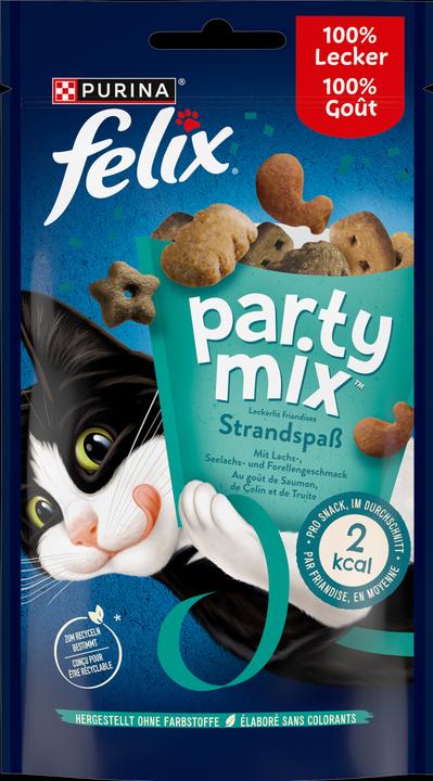 Image du produit Felix Party Mix Plaisir de la plage (Adulte, 8 pcs, 480 g)