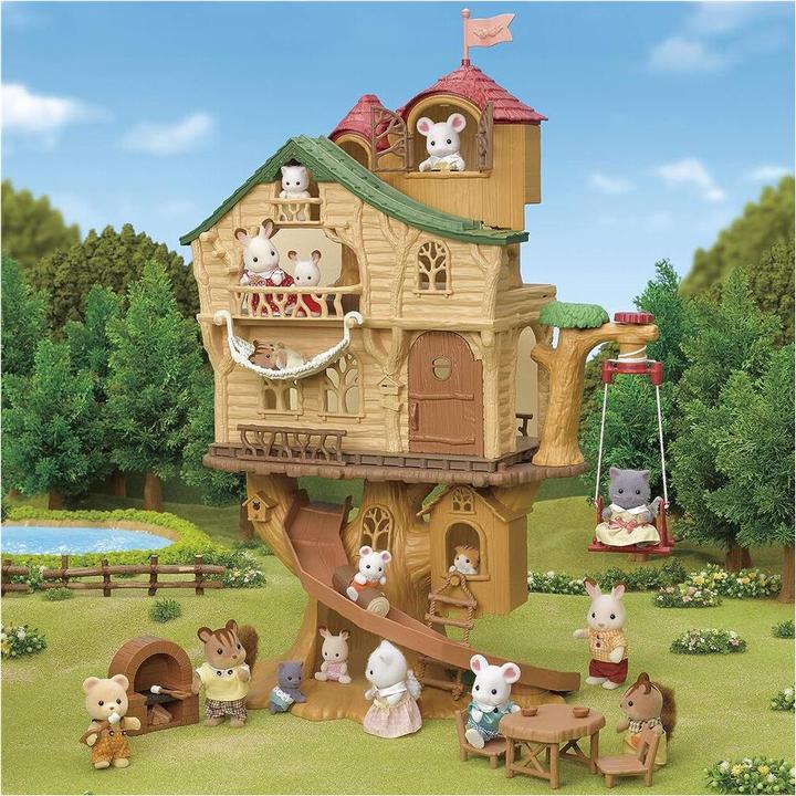 Actual product image Sylvanian Families Adventure tree house