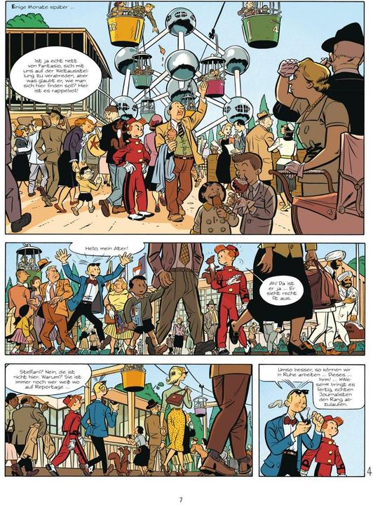 Image du produit Spirou et Fantasio 55 : La mémoire du futur (Benjamin Abitan, Sophie Guerrive, Allemand)