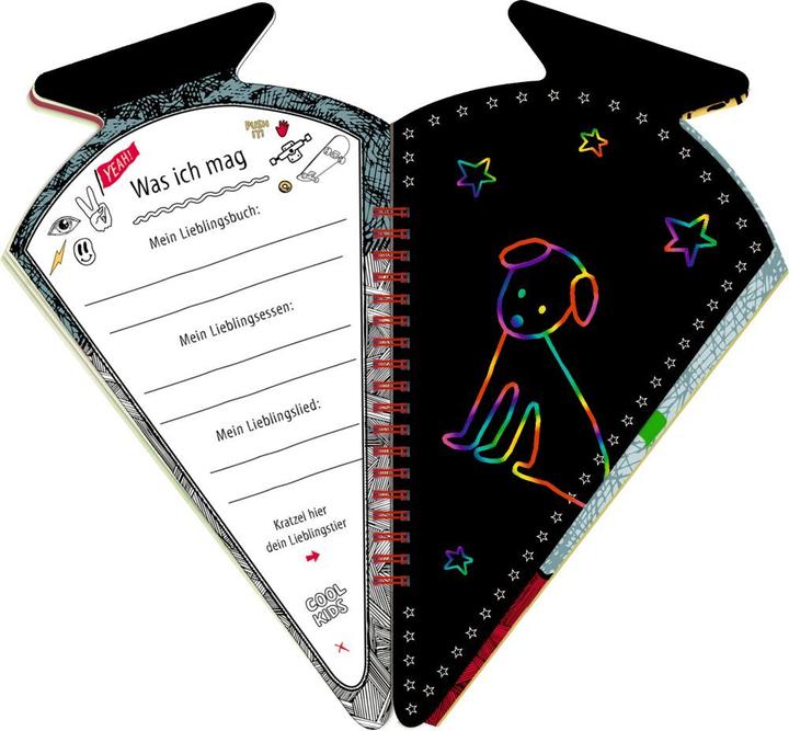 Produktbild Schultüten-Kratzelbuch