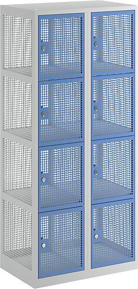Actual product image eurokraft pro perforated sheet locker (80 cm, 180 cm)