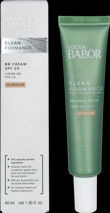 Produktbild Babor DOCTOR CLEANFORMANCE BB Cream 02 Medium SPF 20 (02 Medium)