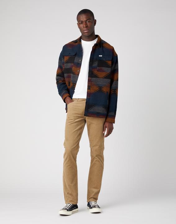 Actual product image Wrangler Greensboro (New Arizona) Cord Pant Straight Fit Lea (36)