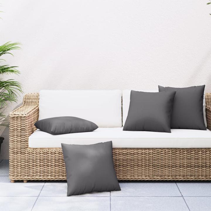 Produktbild VidaXL 10-tlg. Garten-Lounge-Set mit Kissen (60 x 60 cm)