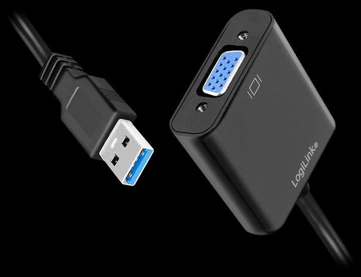 Image du produit LogiLink USB 3.0 zu VGA (VGA, 5.10 cm)