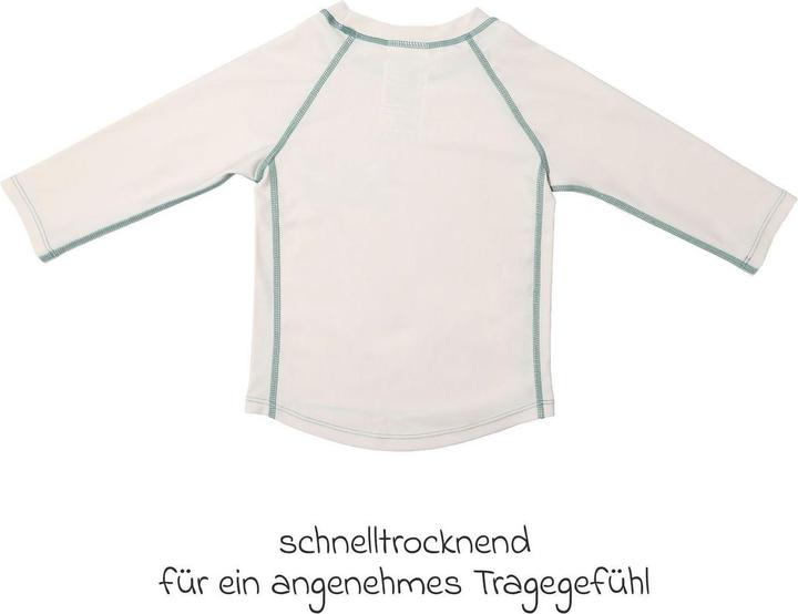 Image du produit La Loona LaLoona Baby-Bademode Bade-Shirt mit UV-Schutz - Krabbe - Offwhite (74)