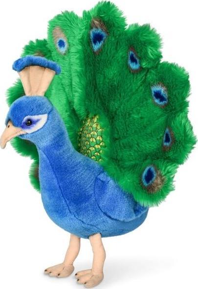 Actual product image Uniring Plush peacock (34 cm)