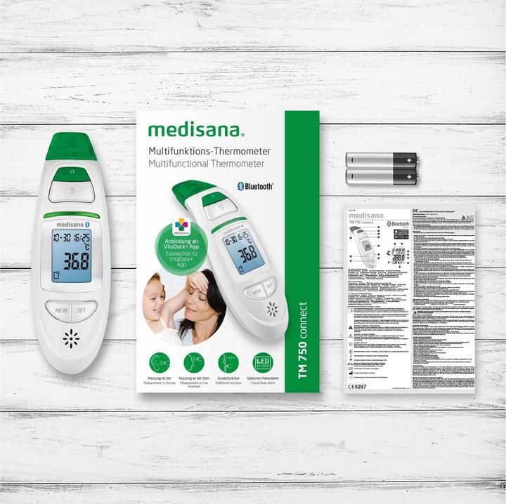 Actual product image Medisana TM 750 (Non-contact, Ear, Forehead)