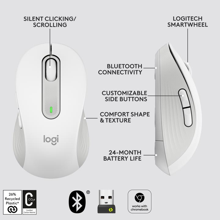 Actual product image Logitech Signature M650 M (Wireless)