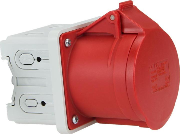 Produktbild PCE 81315-6 Anbaudose 16A 5p 6h für DIN-Schiene