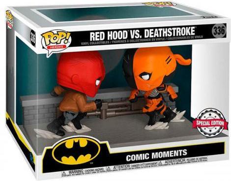 Produktbild Funko Pop! DC Comics : Red Hood VS Deathstroke EXCL. (336)
