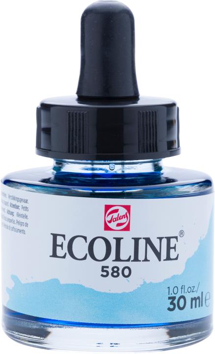 Produktbild Talens Deckfarbe Ecoline 30ml (Pastel Blau, 30 ml)