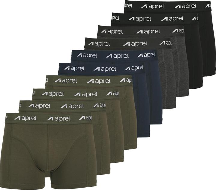 Aprel 10er-pack Boxershorts Boxershorts (M, 10er Pack)