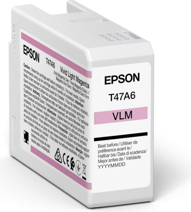 Produktbild Epson Ink/Singlpck VividL MG T47A6 Pro 10 50ml (M)