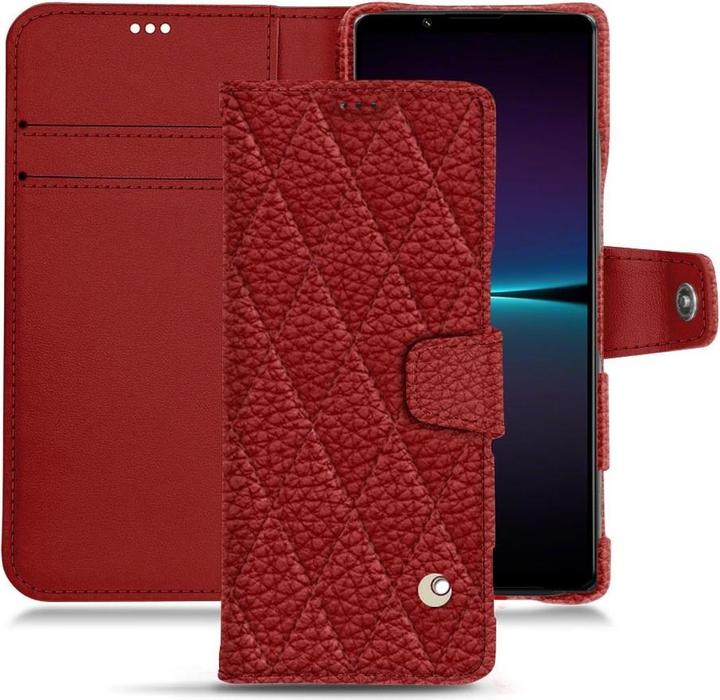 Actual product image Noreve Leather wallet with horizontal flap (Sony Xperia 1 IV)