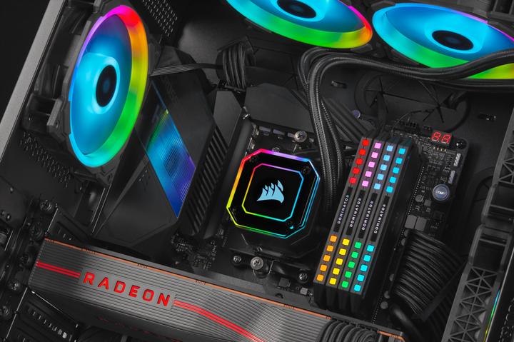 Actual product image Corsair iCUE H150i Elite Capellix