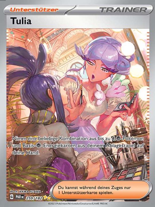 Actual product image Pokémon Paradox Rift (German, Booster Pack)