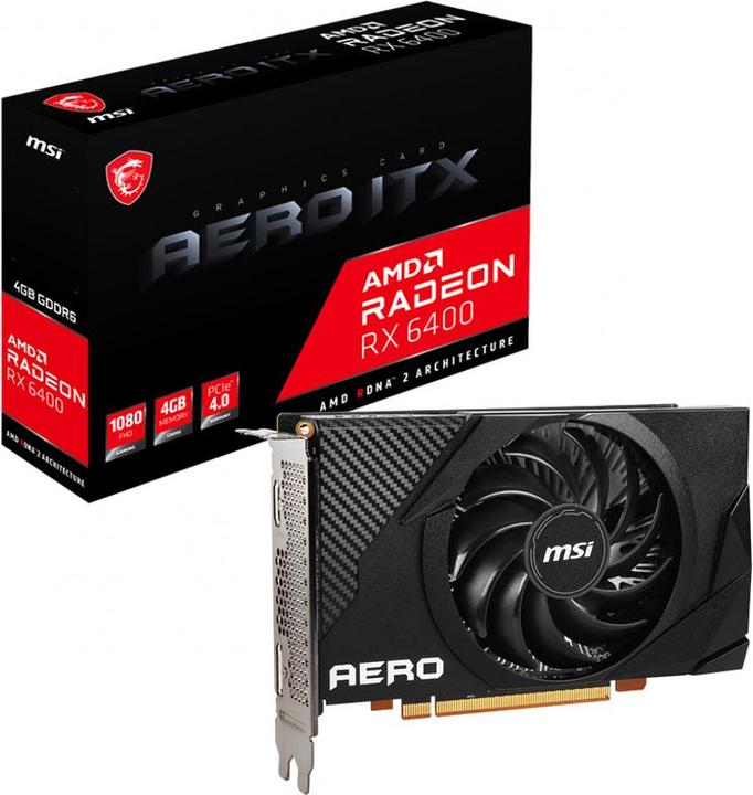 MSI Radeon RX 6400 AERO ITX (4 GB)